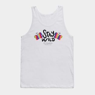 Stay Wild Chic Forever - Funny Humor Girly Quotes Tank Top